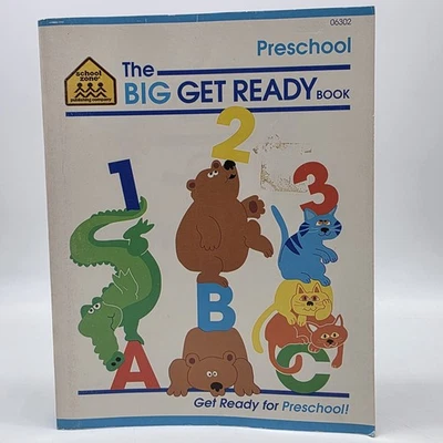 The Big Get Ready Preschool Paperback 1988 School Zone Publishing - Image 1 of 4