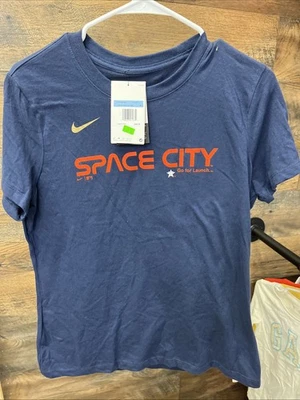 Nike Houston Astros MLB Space City T-Shirt City Connect Women Medium Hader #71 - Image 1 of 2