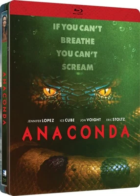 ANACONDA - BLU-RAY - LIMITED EDITION STEELBOOK - JLO - BRAND NEW - FREE SHIPPING - Image 1 of 4