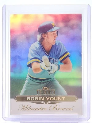 Robin Yount 2011 Topps Tribute Baseball Brewers Q0333 Foto 1 de 2
