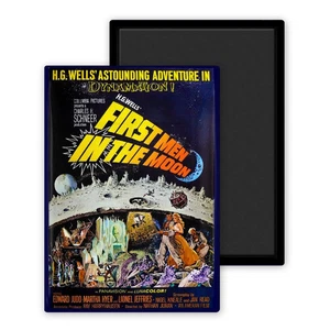 Die ersten Menschen im Mond 1964 Version 2 Filmplakat - Magnet 54x78mm - Bild 1 von 8