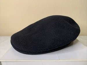 Kangol Wool 504 Flatcap Größe S schwarz 100% Wolle - Bild 1 von 6