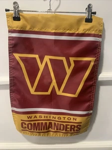 Washington Commanders Official Garden Yard Banner Flag - Picture 1 of 2