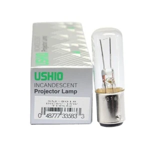 USHIO SM-8018 8018 6V15W BA15d Lampe LEITZ NIKON Mikroskop Messgerät - Bild 1 von 9