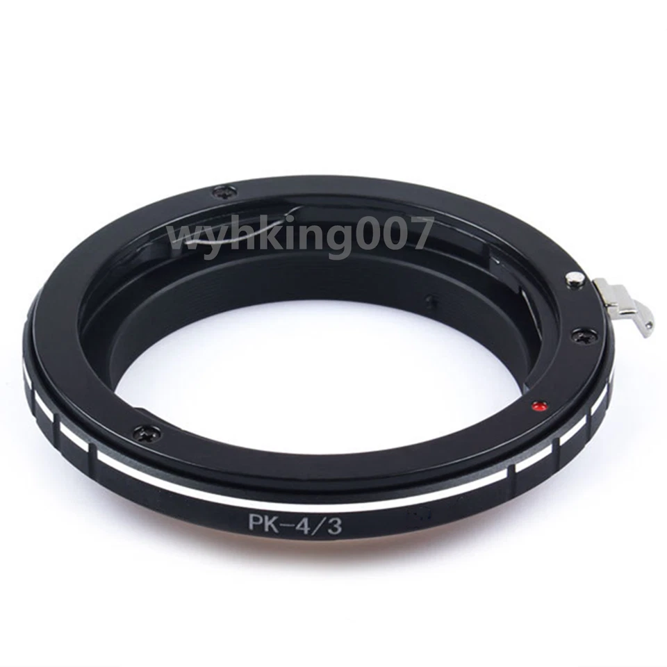 Pentax K PK Lens To Olympus 4/3 OM 4/3 Adapter E620 E600 E520 E300 E420 E3 E510 - Image 1 of 1