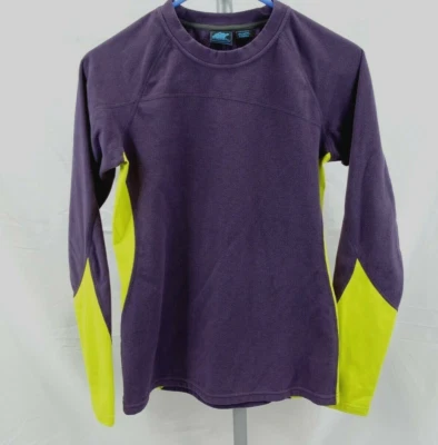 Eastern Mountain Sports Fleece Top X-Small Women's Purple & Dark Yellow Used - Image 1 of 4