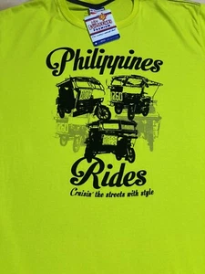 My Philippines Shirt Mens XL Rides Cruising The Streets With Style - Picture 1 of 8
