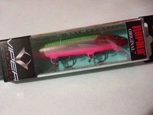 1 Rapala Minnow Lure F11 VIPER Custom Strawberry Lemonade Neu in Verpackung - Bild 1 von 7
