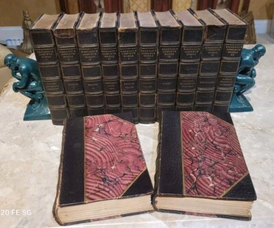 Complete Set of 12 Antique Emerson's Complete Works Riverside Centenary Ed 1903  - Image 1 of 4