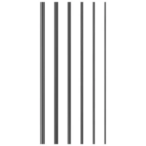 6 Pcs Fishing Rod Repair Inserts Pole Tips Travel Carbon Fiber Grip - Picture 1 of 11