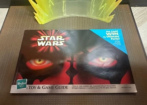 Mini folleto Hasbro Toy and Game Guide Darth Maul 1999 Star Wars Episodio 1 de colección - Imagen 1 de 6