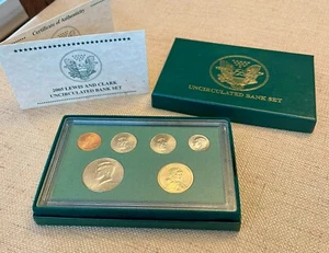 2005 LEWIS and CLARK Uncirculated Bank Coin Set w/ Certificate Of Authenticity - Picture 1 of 6