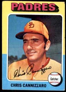 Chris Cannizzarro 1975 Topps #355 - Imagen 1 de 2