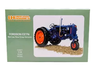 1/16 Fordson E27N 3 Wheel Tractor Narrow Row Crop Version Universal Hobbies - Picture 1 of 3