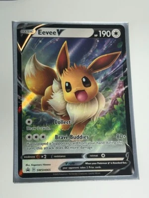 Eevee V SWSH065 SWSH: Sword & Shield Promo Cards Holo - Image 1 of 4