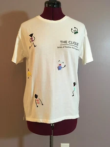 NWT ZARA Girls T-Shirt With Rhinestones " The Clique" White Size 13-14 year 1165 - Picture 1 of 11