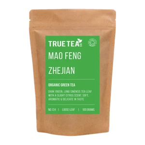 Mao Feng Zhejiang Organic Green Tea (No.124) - Loose Leaf Tea  - True Tea Co. - Picture 1 of 3