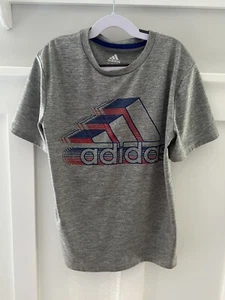 Lot Of Two Shirts Youth Boys Size 8 Small Adidas And Nike - Picture 1 of 5