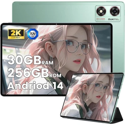 OUKITEL OT8 Android 14 Smart Tablet 30GB + 256GB 8800mAh 11 Zoll Android Tablet - Bild 1 von 4