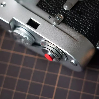 Mini 7mm/8mm Brass White Copper Camera Shutter Release Button for Fujifilm LeiNZ - Image 1 of 4