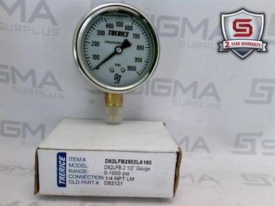 TRERICE D82LFB2502LA180 GAUGE - Image 1 of 4