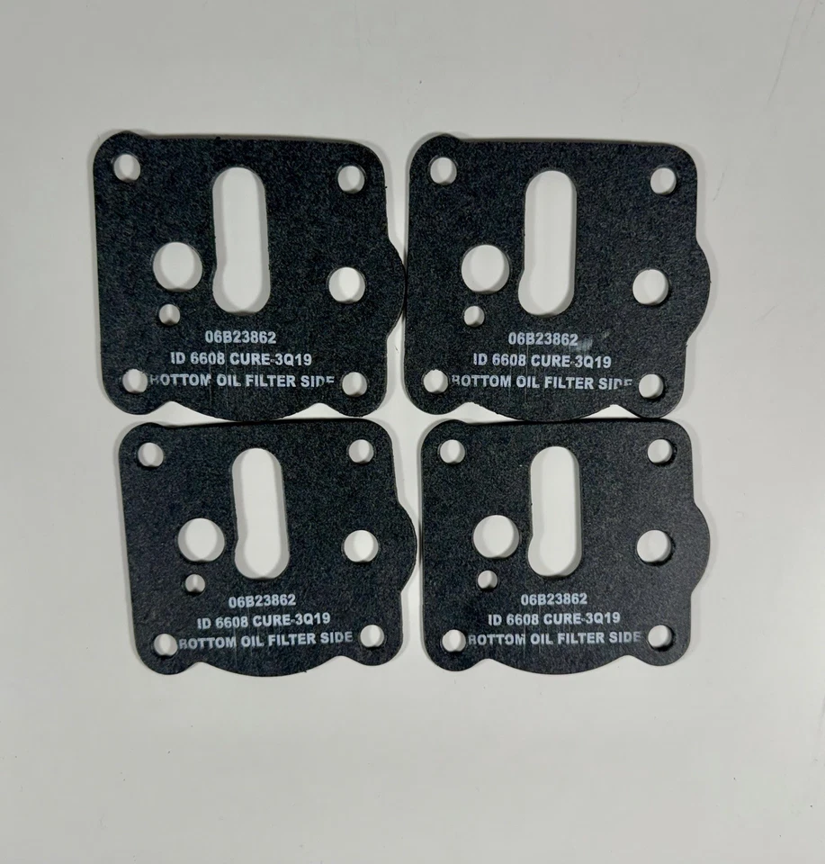 PN: 06B23862 Adaptador de filtro de aceite para junta Lycoming (NE) - Lote de 4 Foto 1 de 1