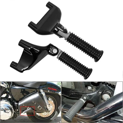 Juego de estriberas y soportes CNC para pasajeros modelos XL 2004-13 para Harley Sportster XL Foto 1 de 4