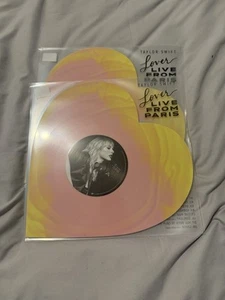 🎼 🎤Taylor Swift Lover (Live From Paris) Heart Shaped Vinyl- IN HAND NOW 🎙️ - Picture 1 of 4