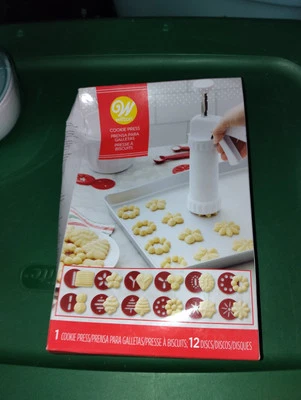 Prensa de galletas Wilton con 12 discos surtidos. NUEVO 🌷 Foto 1 de 2