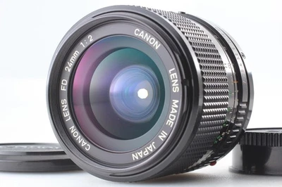 【MINT】 Canon New FD NFD 24mm f/2 MF Wide Angle Prime Lens from JAPAN #25120 - Image 1 of 4
