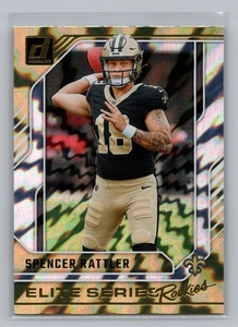 2024 Donruss Spencer Rattler New Orleans Saints Rookie #8 9058 - Picture 1 of 2