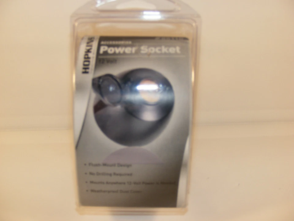 55110 Hopkins solución de remolque 12 voltios enchufe de alimentación pieza de repuesto universal Foto 1 de 3