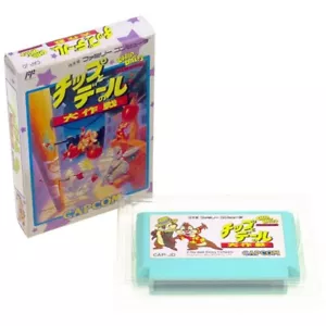CHIP'N DALE'S Rescue Rangers Famicom Nintendo FC Japan Import Capcom NTSC Boxed - Picture 1 of 5