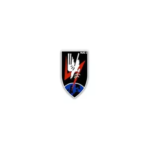 Aufkleber/Sticker NJG 2 Nachtjagdgeschwader Luftwaffe Nachtjäger 8x14cm A5032 - Bild 1 von 1