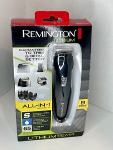 Remington I Lithium All In 1 Grooming Kit Hair Nose Ear Sideburns Beard Brows8pc