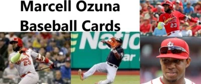 You Pick Your Card - Marcell Ozuna - St. Louis Cardinals Baseball Card Selection - Image 1 of 4