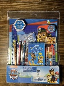 NICKELODEON PAW PATROL 11-PIECE SCHOOL SUPPLY SET NEW STATIONERY KIT ACTIVITY KI - Picture 1 of 2