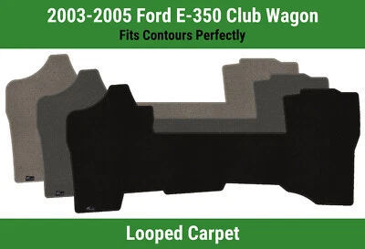 Alfombra de primera fila Lloyd Classic Loop para Ford E-350 Club Wagon 2003-2005  Foto 1 de 4