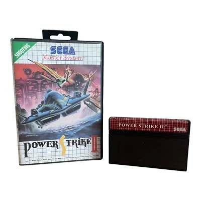 Power Strike 2 for SEGA Master System/SMS - Tested/Region Free/VTG/Boxed/Cart 🐙 - Image 1 of 4