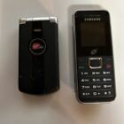 Vintage Cell Phones (Lot Of 2). Kyocera Virgin Mobile & Samsung Not Tested ***