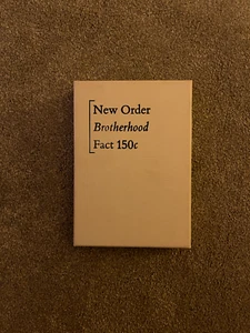 New Order Brotherhood Boxed Cassette Fact 150c - Picture 1 of 2