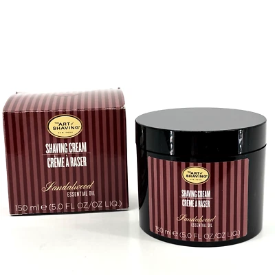 The Art of Shaving Sandalwood Shaving Cream 5 fl. oz. NIB - Image 1 of 4