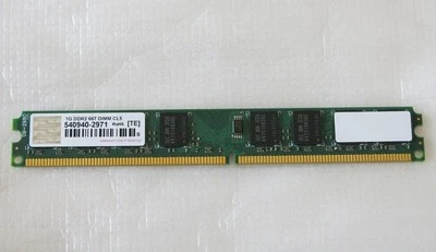 1GB DDR2-667 Desktop ULP Ultra Low Profile Memory Module Stick 240 Pin PC2-5300 - Image 1 of 2