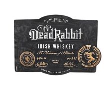 Whiskey Label Dead Rabbit (off bottle)