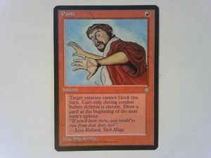 Panic Ice Age - Magic the Gathering MTG Red - Picture 1 of 2