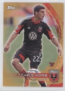 2014 Topps MLS Gold /25 Chris Korb #10