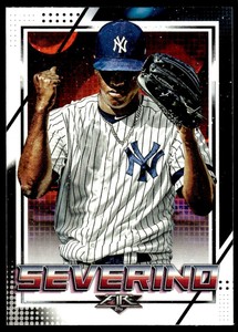 2020 Topps Fire Luis Severino New York Yankees #4