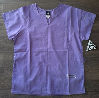 Women's Light Purple Cherokee Studio Scrub Top in Size Small Sku #23 - Image 1 of 4
