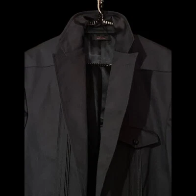 NWOT Marc Ecko Mens Jacket Blazer Sz 40 Club Blue Streetwear Style $195 Retail - Image 1 of 4