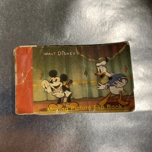 Libro abatible con imágenes en movimiento de Walt Disney - Mickey Mouse - Pato Donald - defectuoso - Imagen 1 de 5